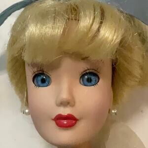Disney Cinderella Ceramic Doll Parts Needs Repair Doll Restoration Collectors